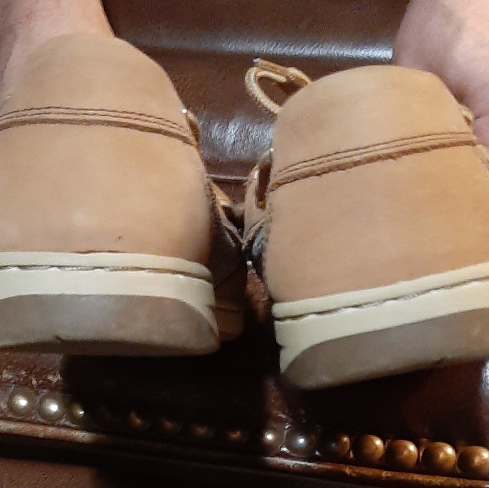 Aloha Island Tropics 7.5Men light brown upper leather shoe - Picture 2 of 7